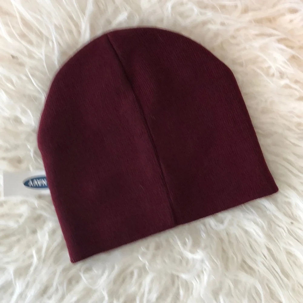 Old Navy l Burgundy Sequin Rainbow Hat